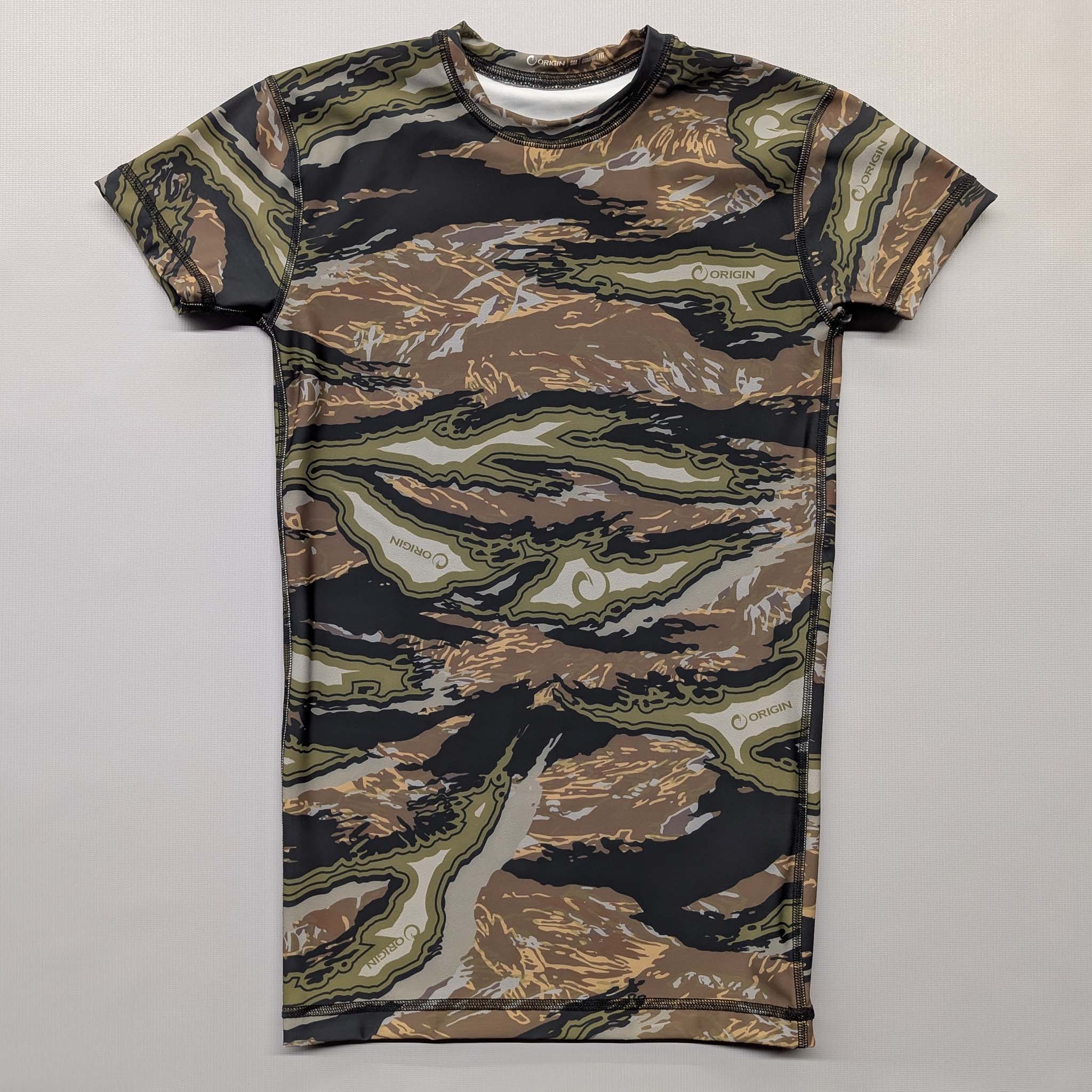 ORIGIN RTX™ BRRR° RAPTOR CAMO COOLING CREW Short Sleeve - The Fight Hub