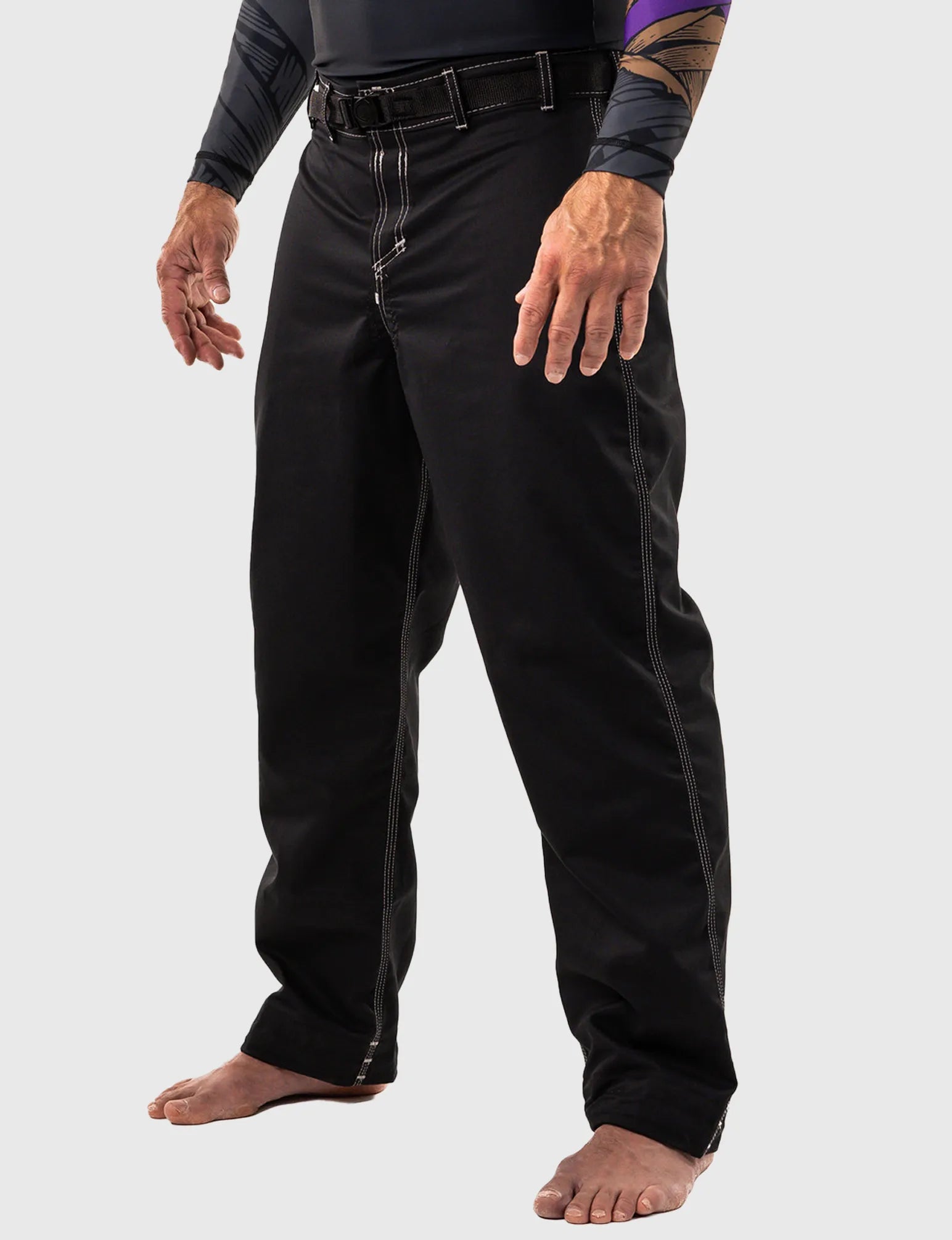 Origin Pro BJJ Gi Pants - Black - The Fight Hub
