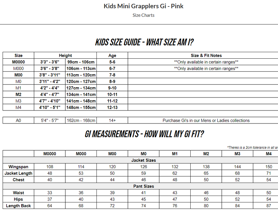 Tatami Kids Mini Grapplers Gi (Pink)