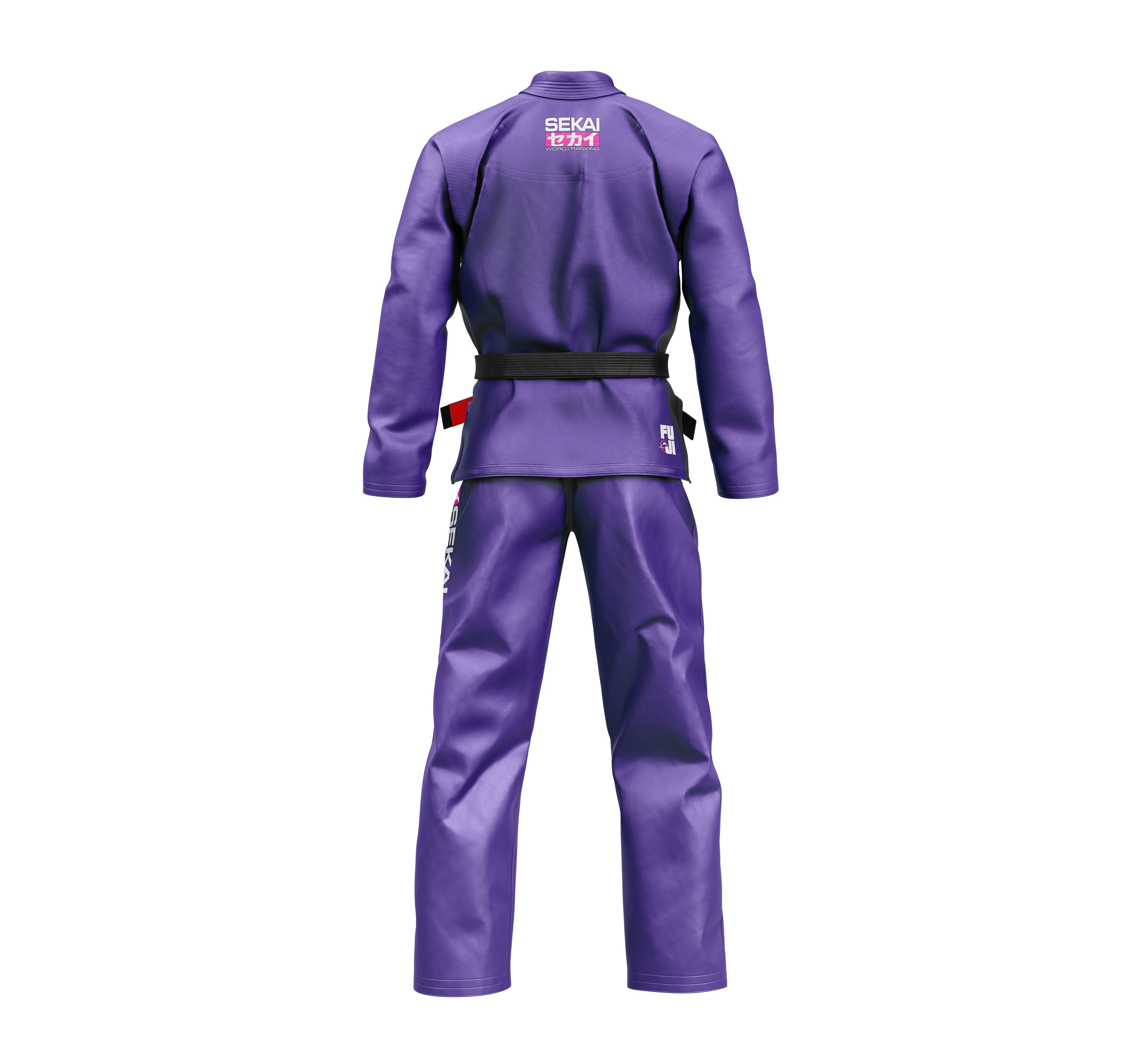 Sekai 2.0 Womens BJJ Gi Pink/Purple