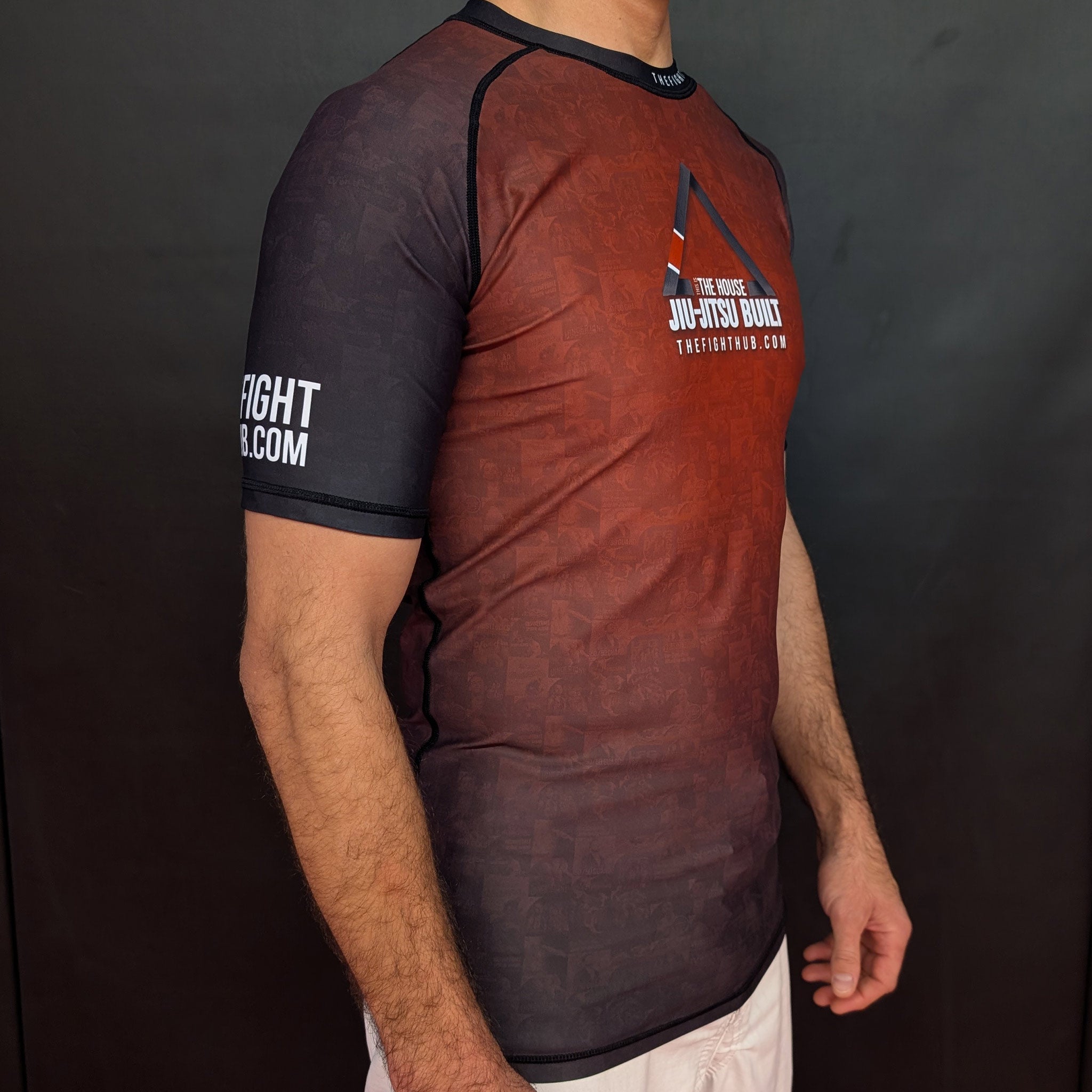 The Fight Hub Rash Guard 2024 – Short‑Sleeve Training Shirt - The Fight Hub
