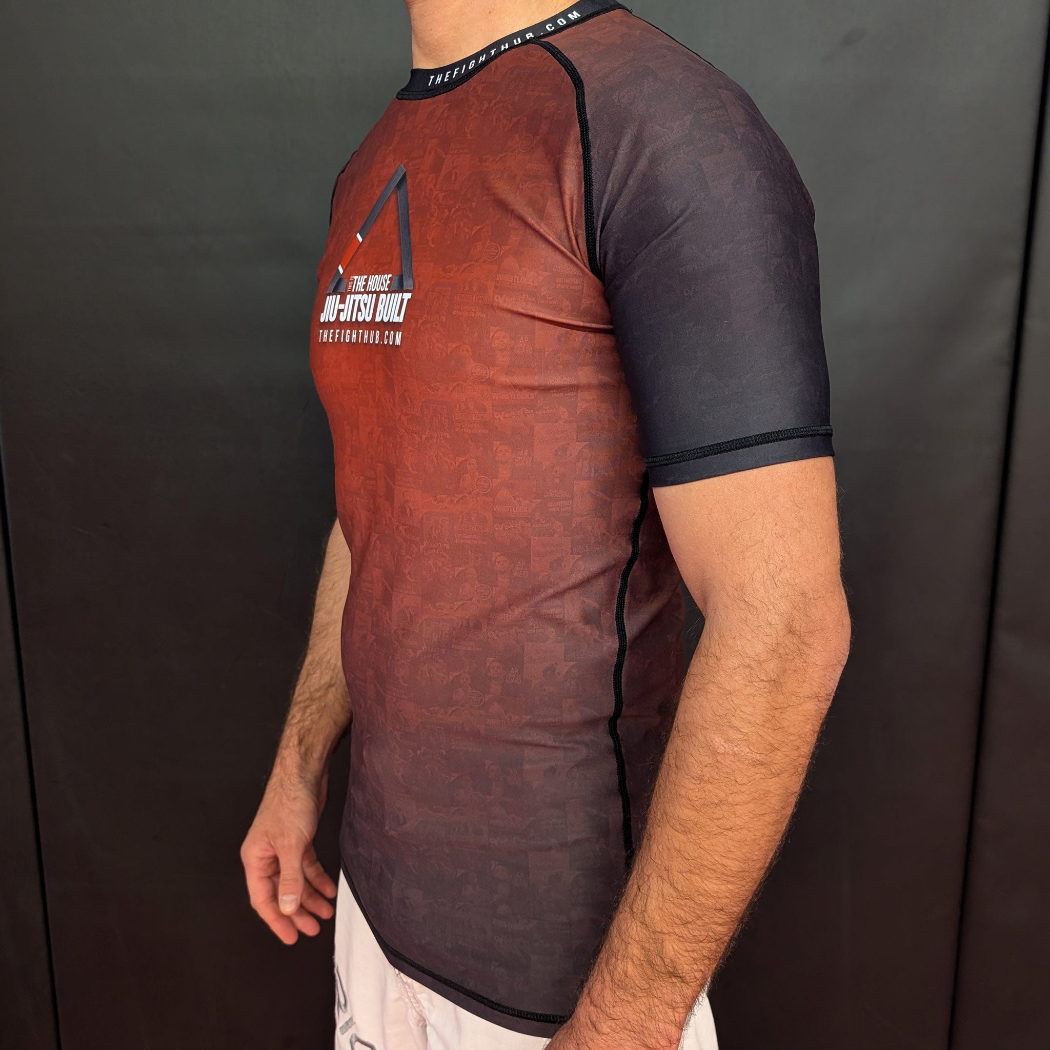 The Fight Hub Rash Guard 2024 – Short‑Sleeve Training Shirt - The Fight Hub