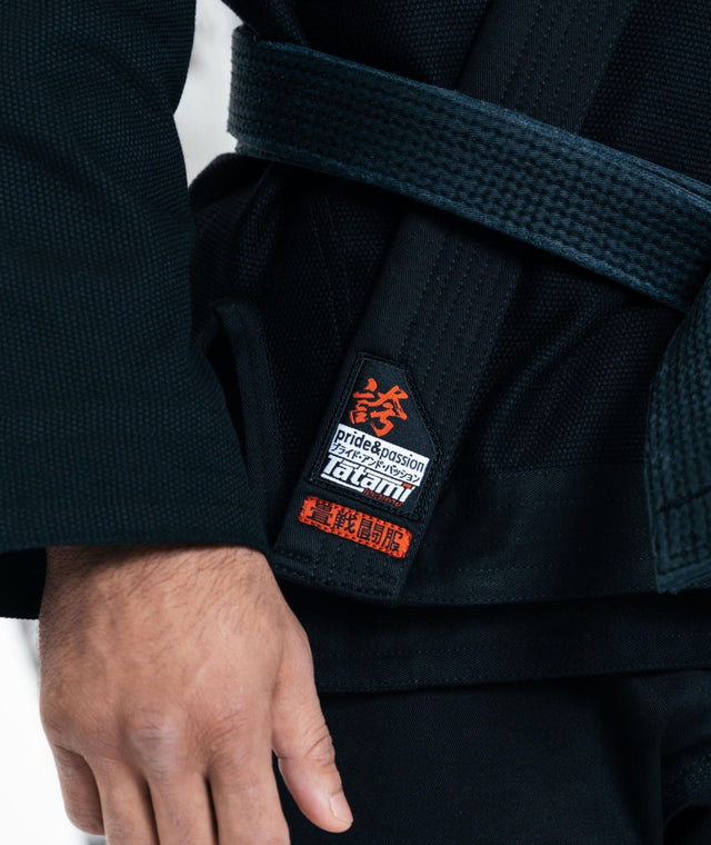 Tatami Hokori BJJ Gi - Adult Black - The Fight Hub