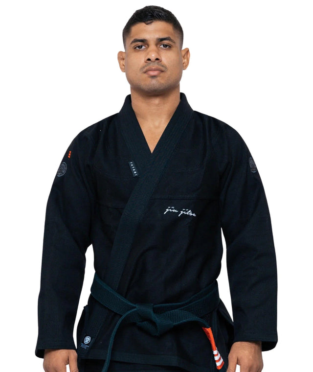 Tatami Elements Superlite BJJ Gi - Adult (Black) - The Fight Hub