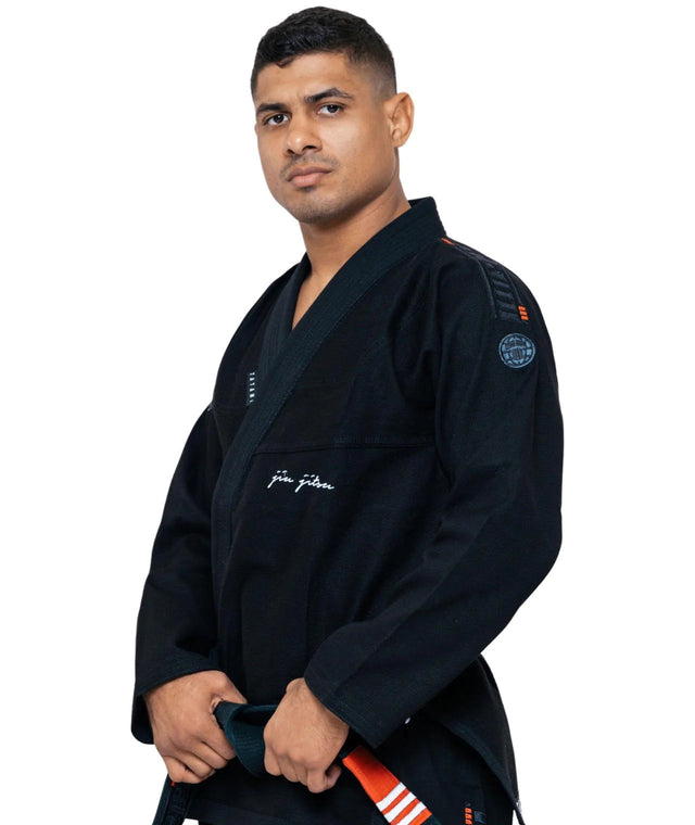 Tatami Elements Superlite BJJ Gi - Adult (Black) - The Fight Hub