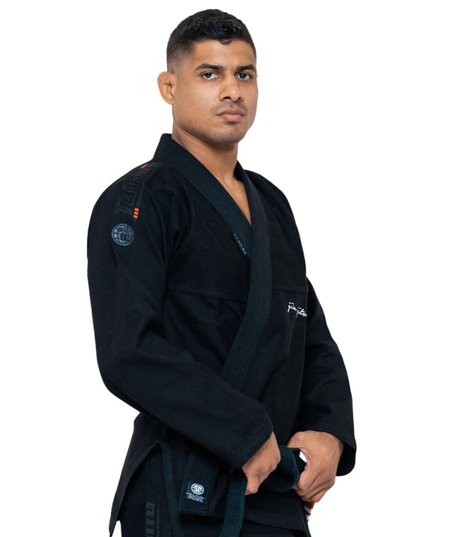 Tatami Elements Superlite BJJ Gi - Adult (Black) - The Fight Hub