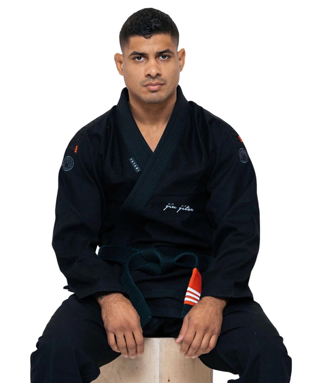 Tatami Elements Superlite BJJ Gi - Adult (Black) - The Fight Hub