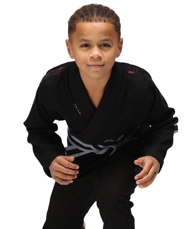 Tatami Elements Superlite BJJ Gi - Youth (Black) - The Fight Hub