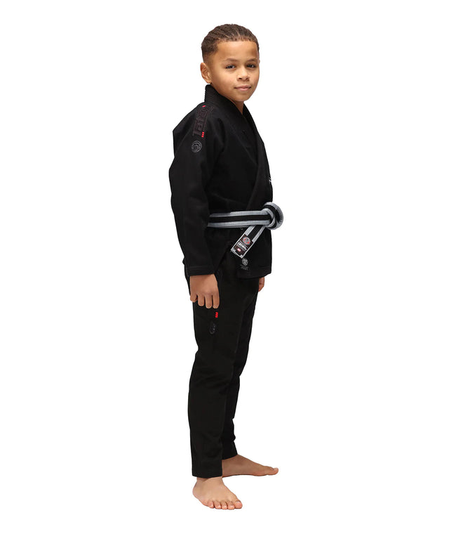 Tatami Elements Superlite BJJ Gi - Youth (Black) - The Fight Hub