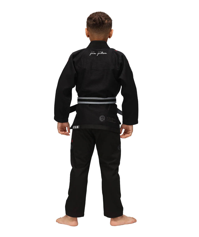Tatami Elements Superlite BJJ Gi - Youth (Black) - The Fight Hub