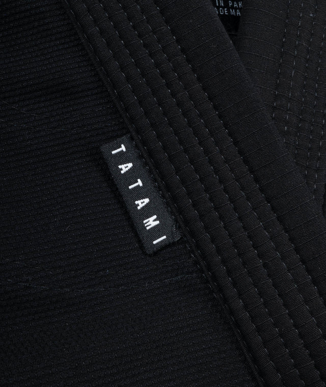 Tatami Elements Superlite BJJ Gi - Youth (Black) - The Fight Hub