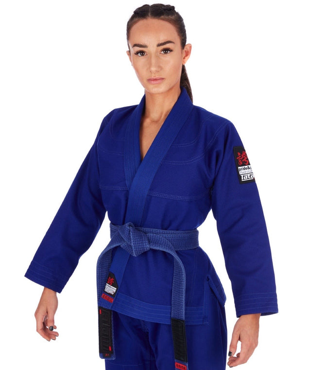 Tatami Hokori BJJ Gi - Women (Blue) - The Fight Hub