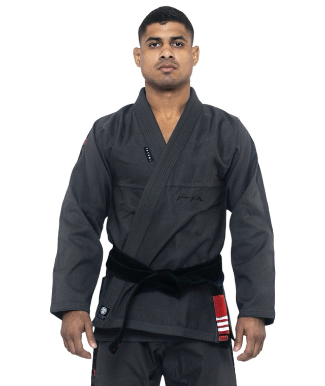 Tatami Elements Superlite BJJ Gi - Adult (Gunmetal) - The Fight Hub