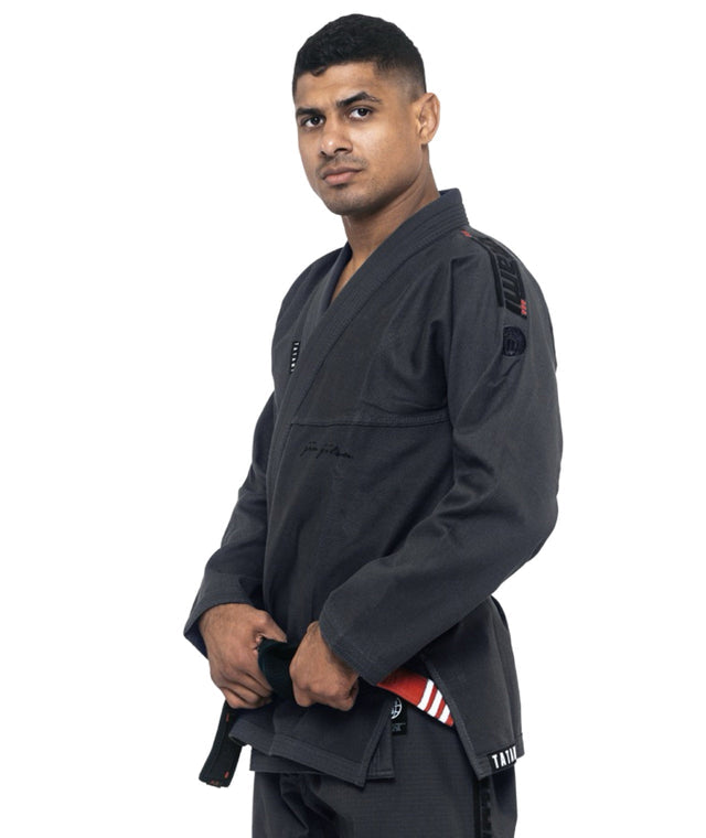Tatami Elements Superlite BJJ Gi - Adult (Gunmetal) - The Fight Hub