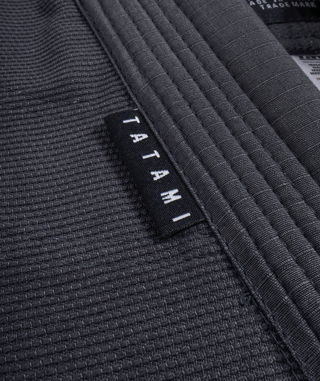 Tatami Elements Superlite BJJ Gi - Adult (Gunmetal) - The Fight Hub