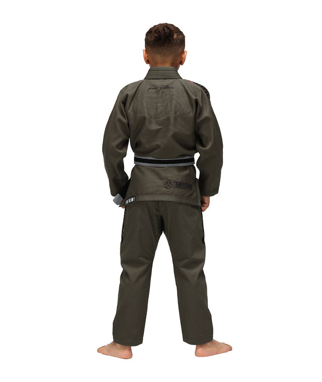 Tatami Elements Superlite BJJ Gi - Youth (Khaki) - The Fight Hub