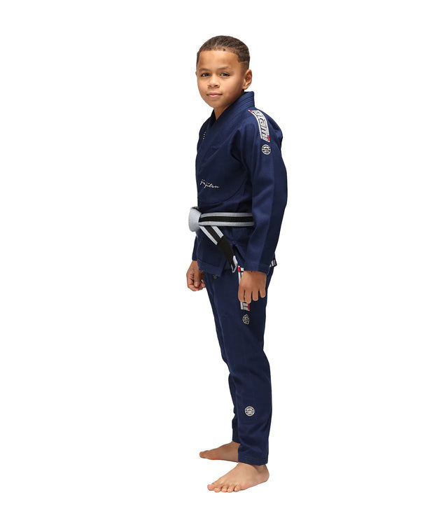 Tatami Elements Superlite BJJ Gi - Youth (Navy) - The Fight Hub