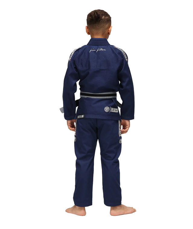 Tatami Elements Superlite BJJ Gi - Youth (Navy) - The Fight Hub