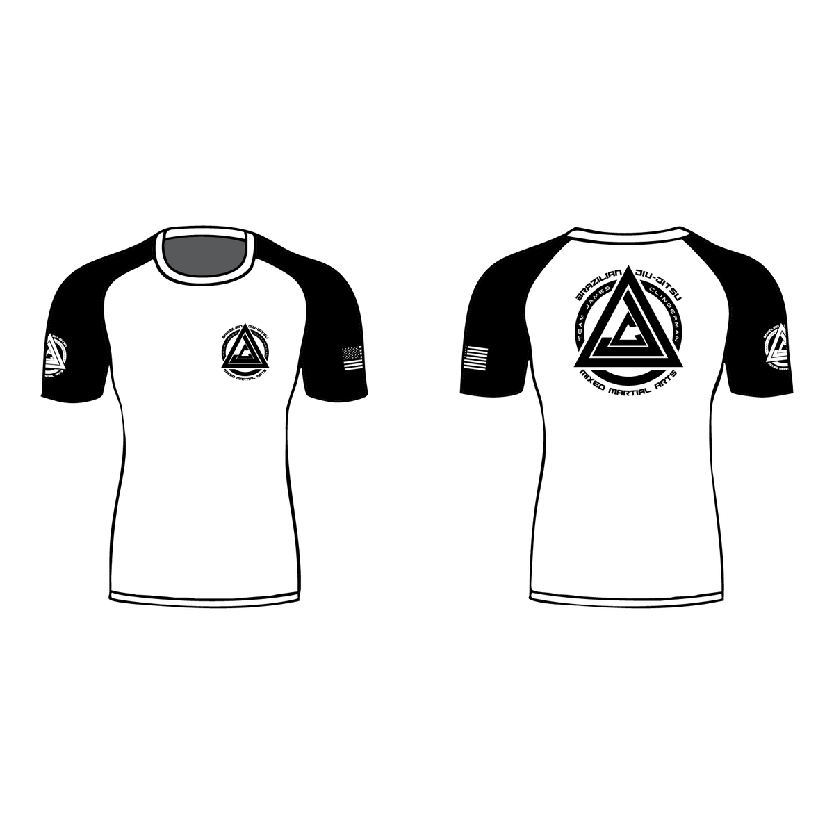 PRE-ORDER — Team James Clingerman Ranked Rashguard