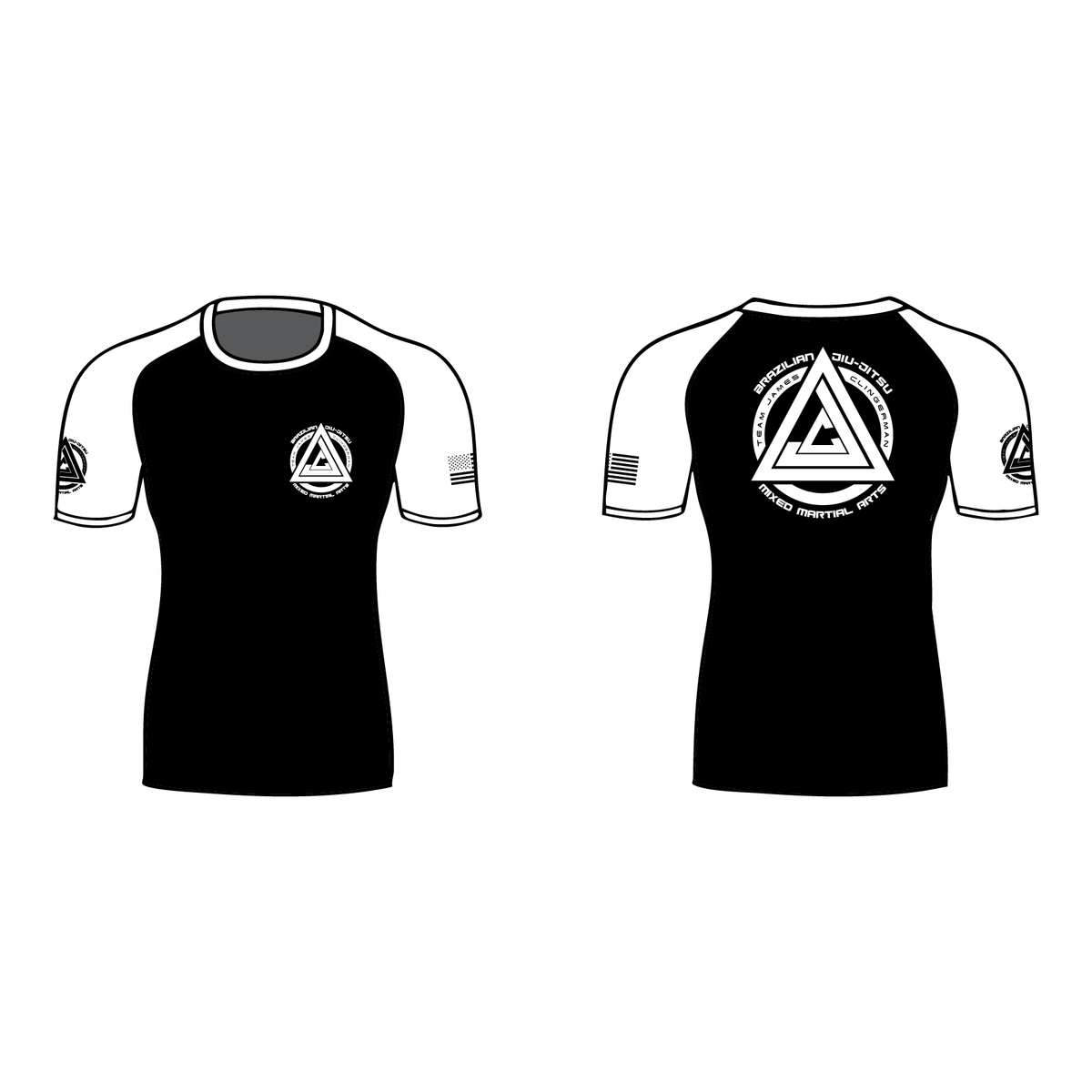 PRE-ORDER — Team James Clingerman Ranked Rashguard