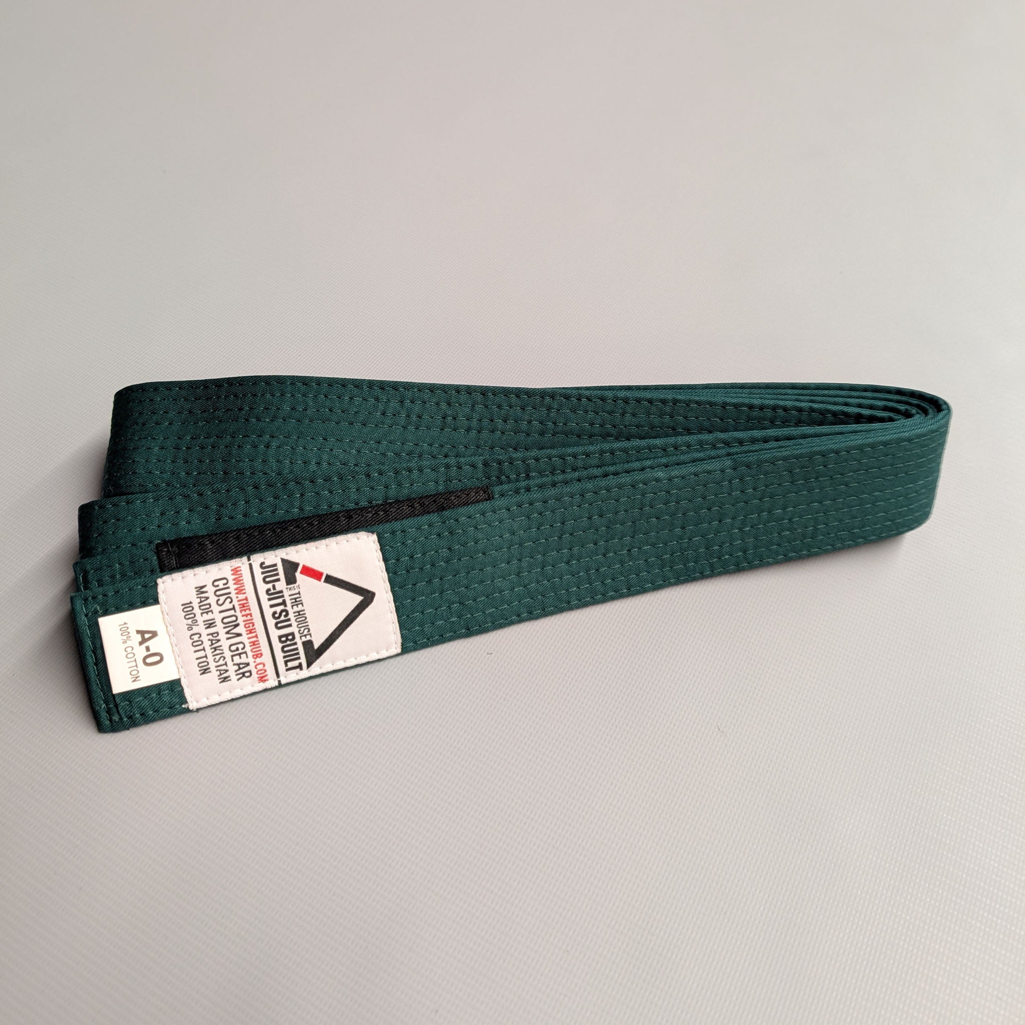Kids' BJJ Belts (Solid Green) - The Fight Hub