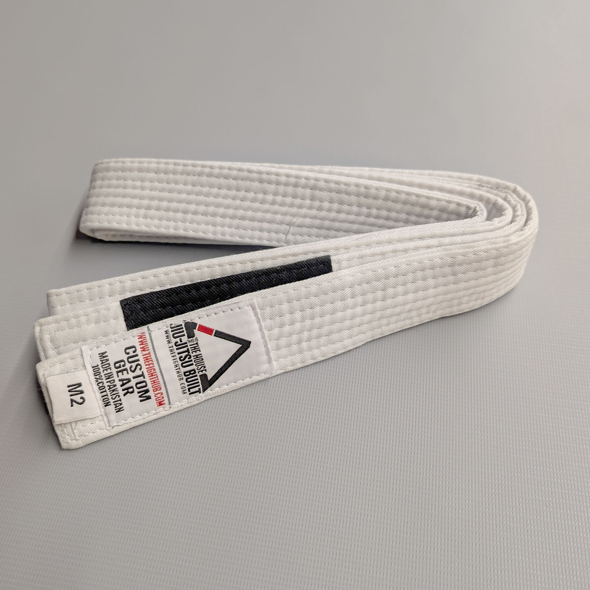 Kids' BJJ Belt (White) - The Fight Hub
