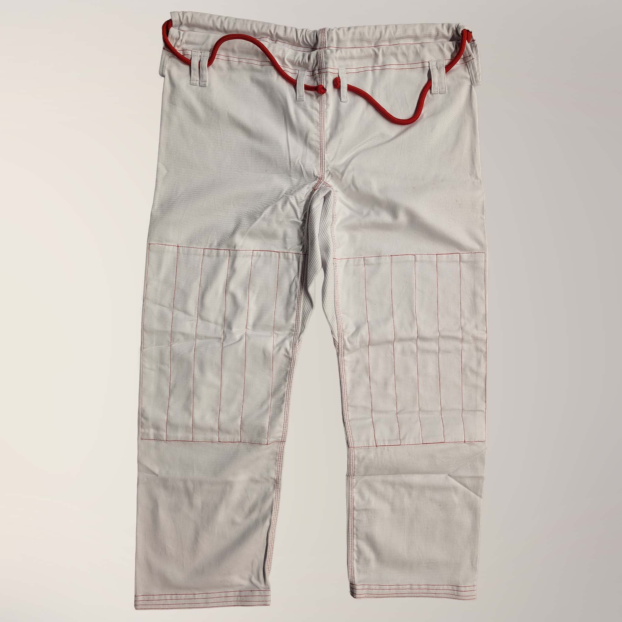 The Fight Hub BJJ Gi Pants - White - The Fight Hub