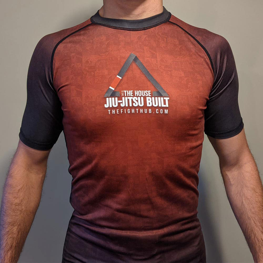 The Fight Hub 2020 BJJ Rashguard (Adult) – Short‑Sleeve - The Fight Hub