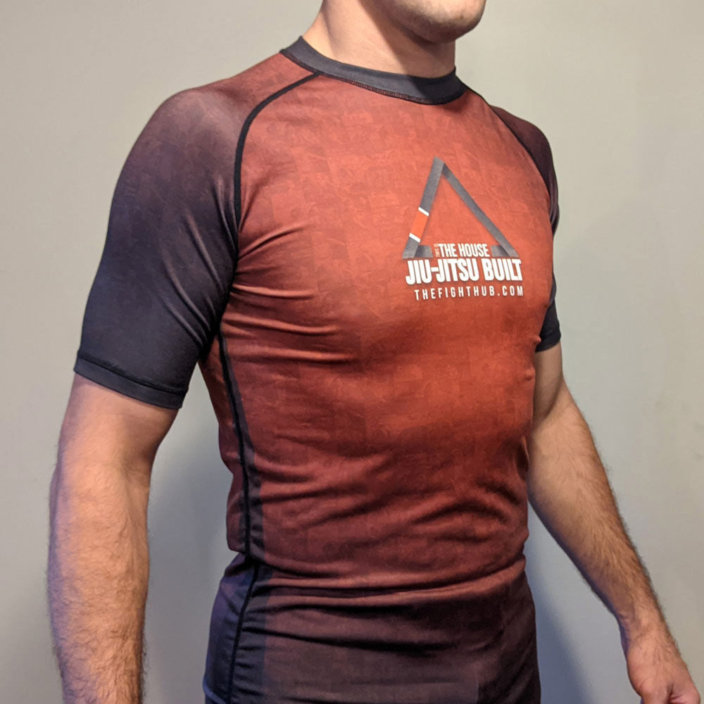 The Fight Hub 2020 BJJ Rashguard (Adult) – Short‑Sleeve - The Fight Hub