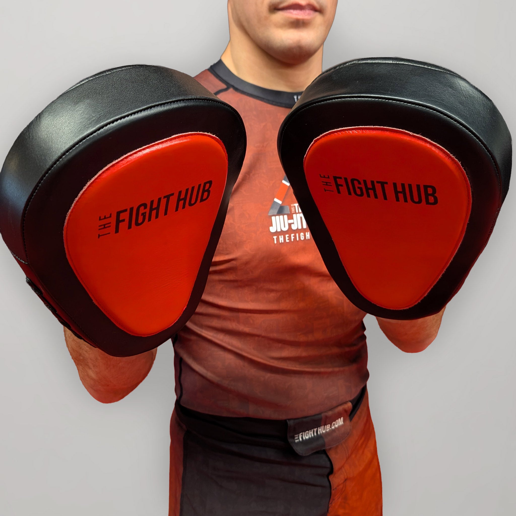 Curved Focus Mitts for Boxing and Kickboxing - The Fight Hub