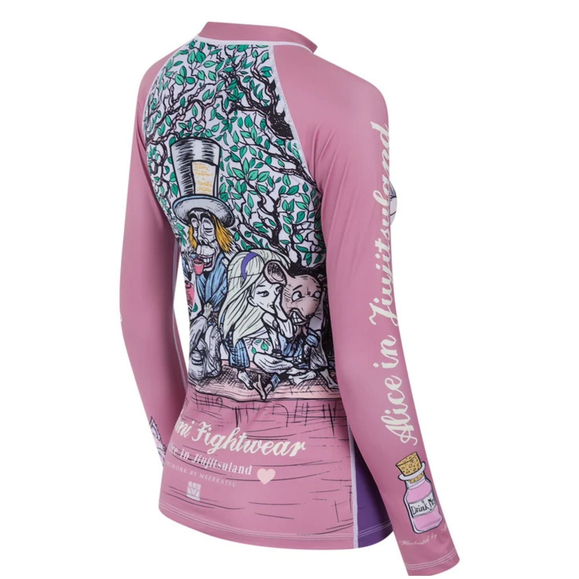 Tatami Meerkatsu Alice In Jiu-Jitsu Land Rashguard - Women