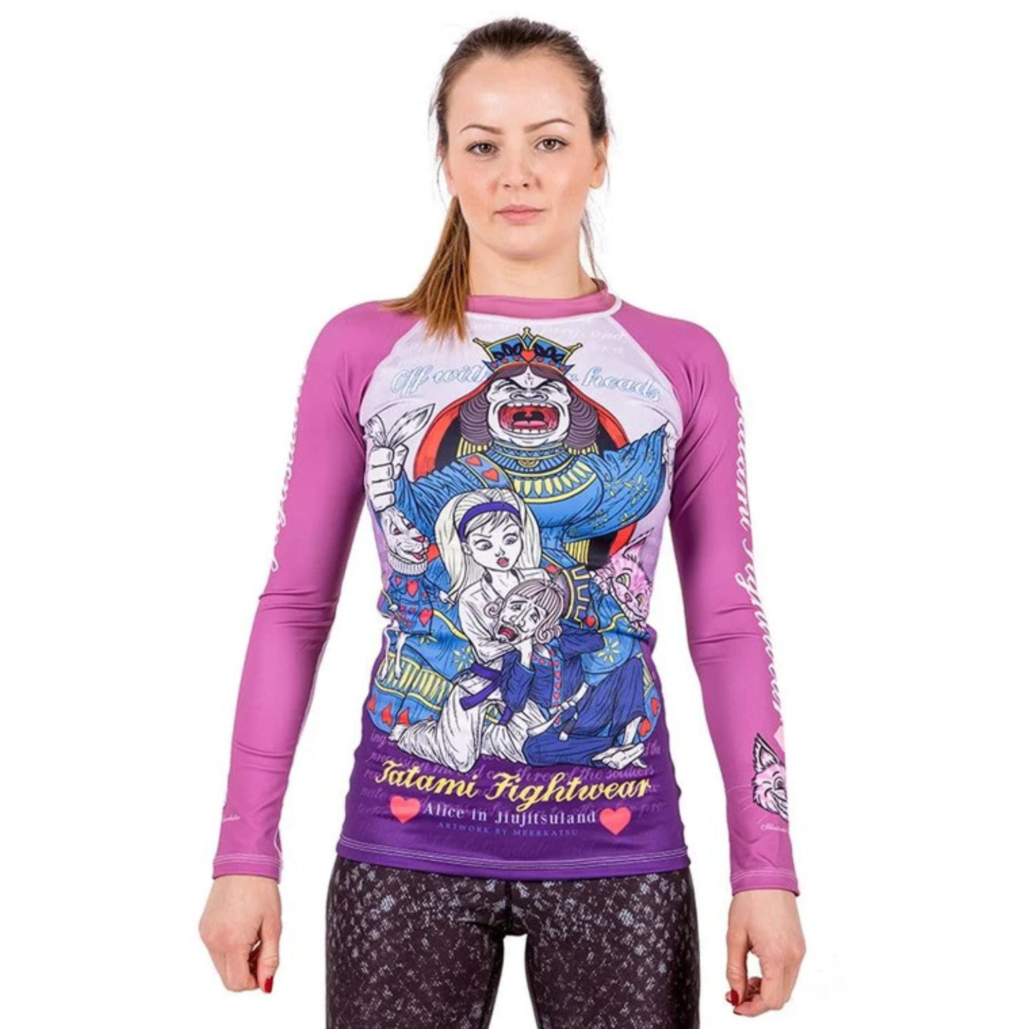 Tatami Meerkatsu Alice In Jiu-Jitsu Land Rashguard - Women