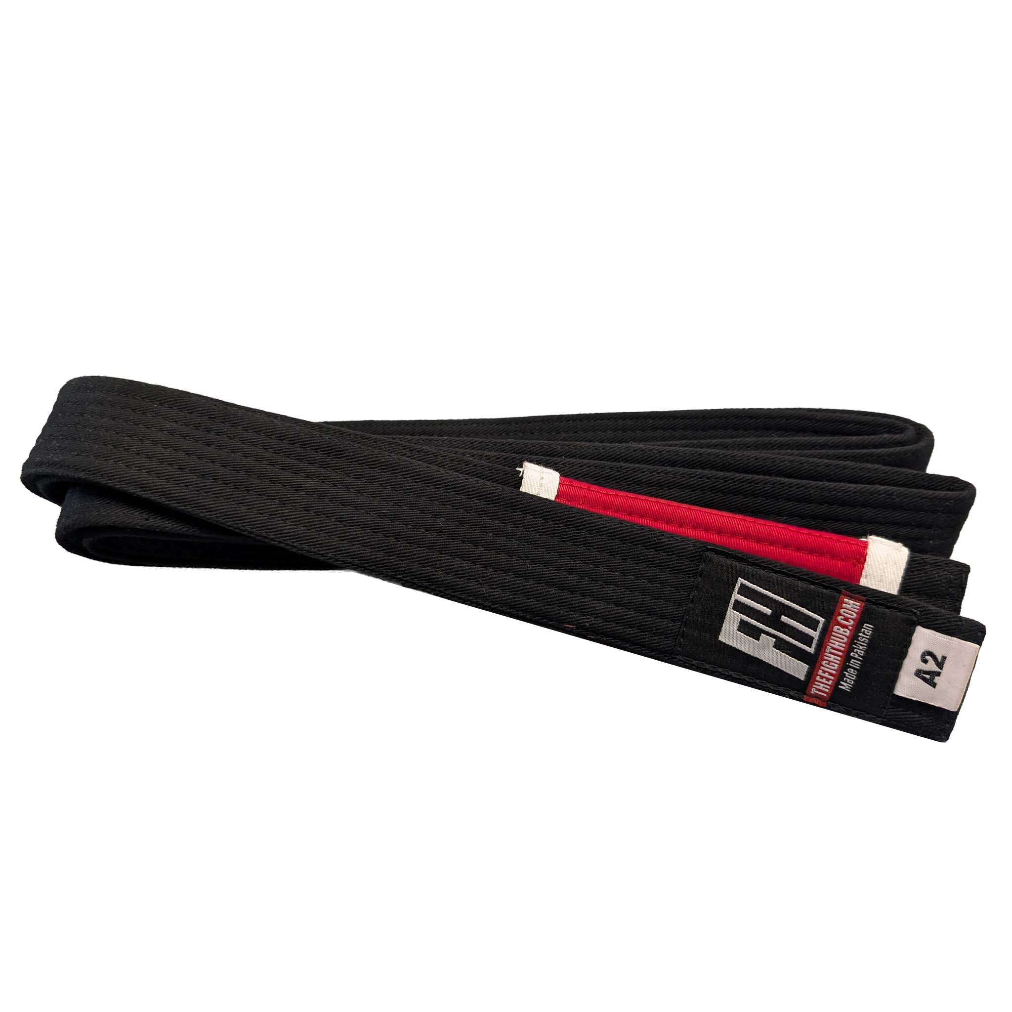 BJJ Black Belt – Red Bar with White Stripes ("The Professor")
