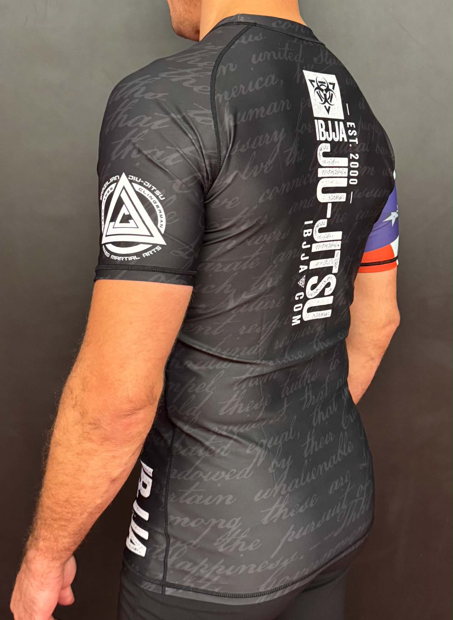 IBJJA American Flag 250th Anniversary Rashguard