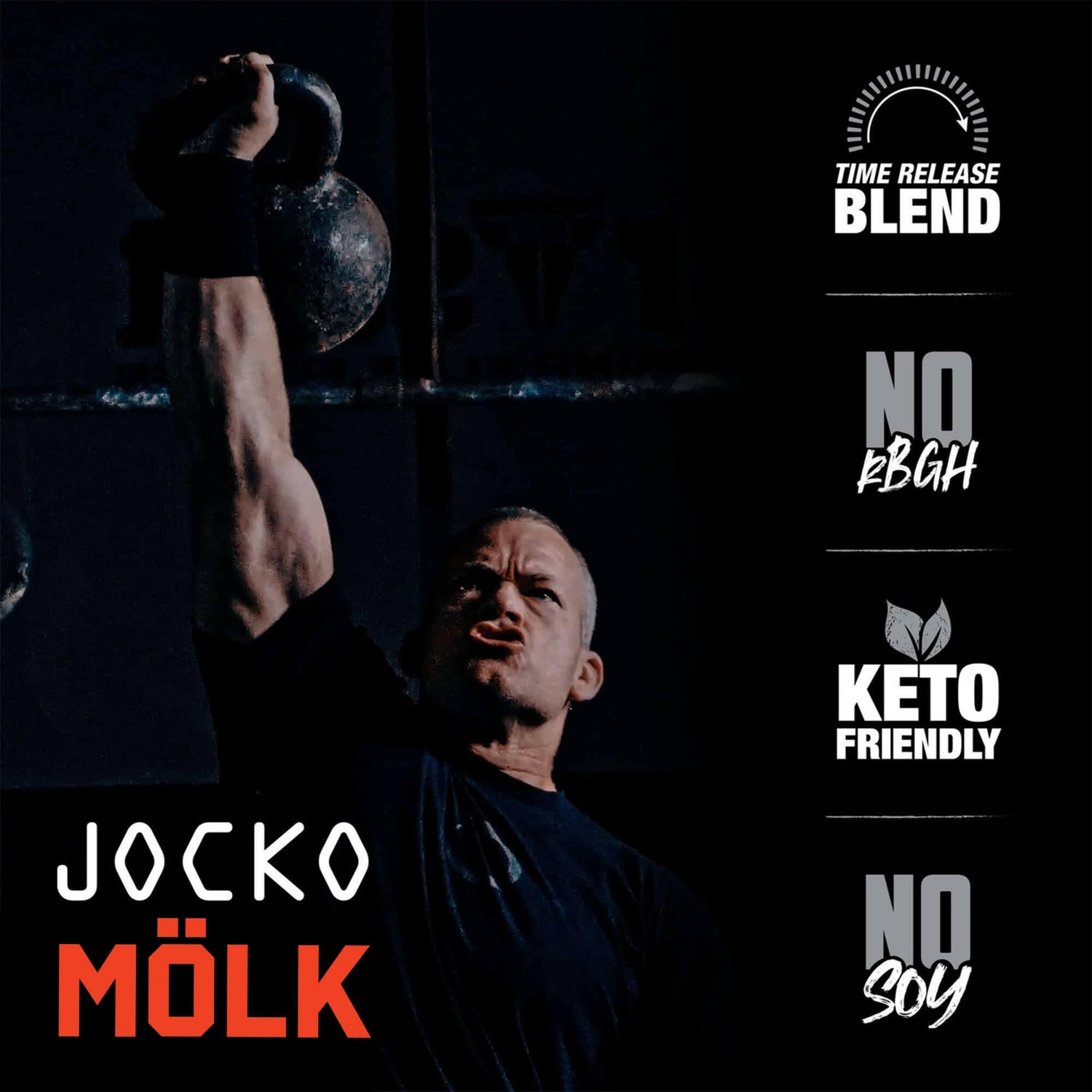 Jocko Fuel MÖLK Protein Powder - Chocolate and Peanut Butter - The Fight Hub