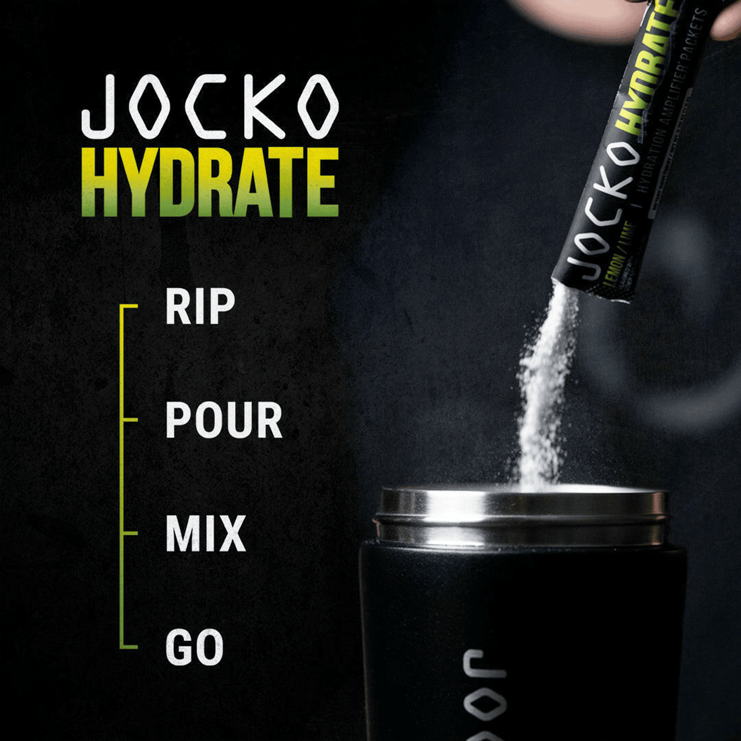 Jocko Fuel - Jocko Hydrate Sticks - Lemon Lime - The Fight Hub