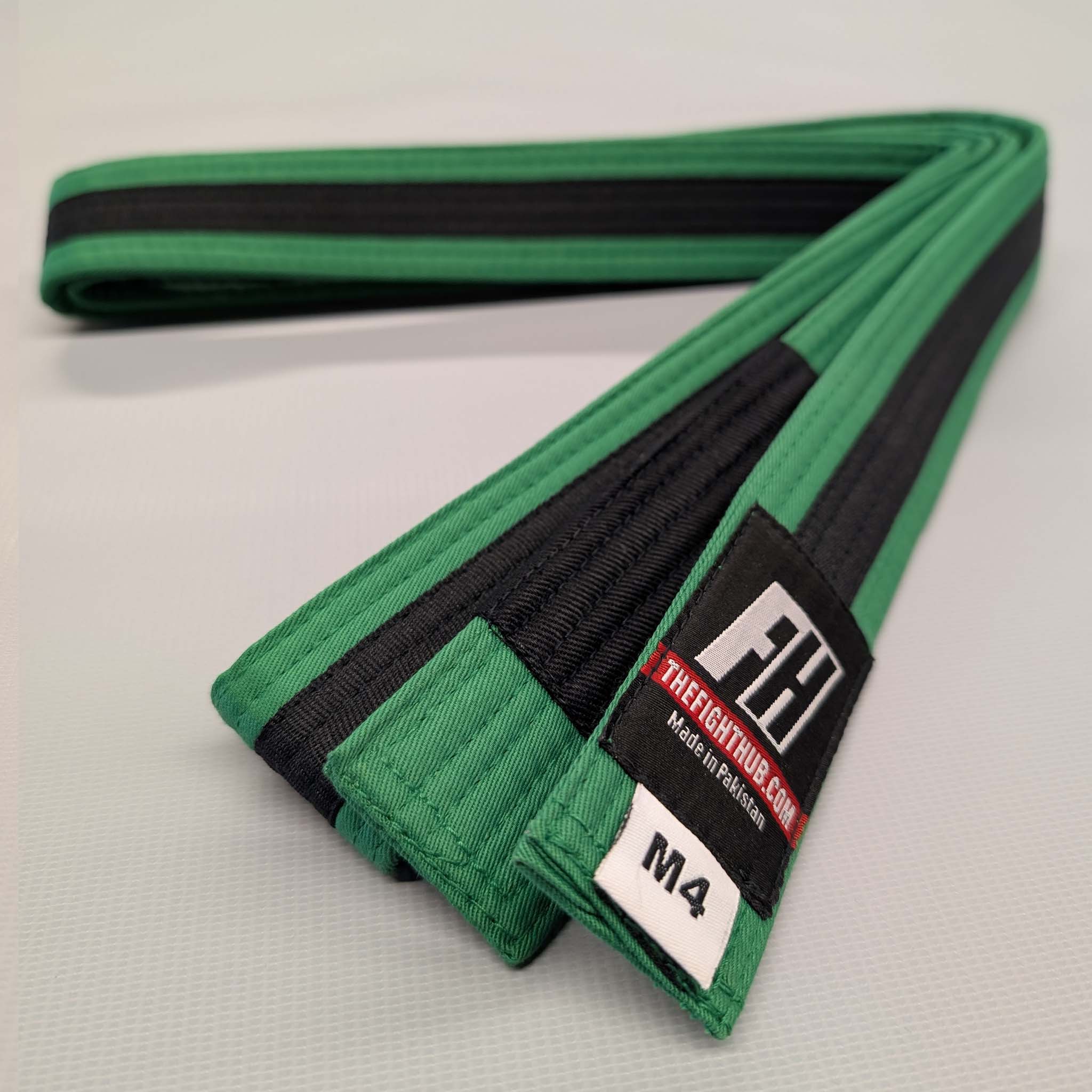 Kids' BJJ Belts (Green/Black)