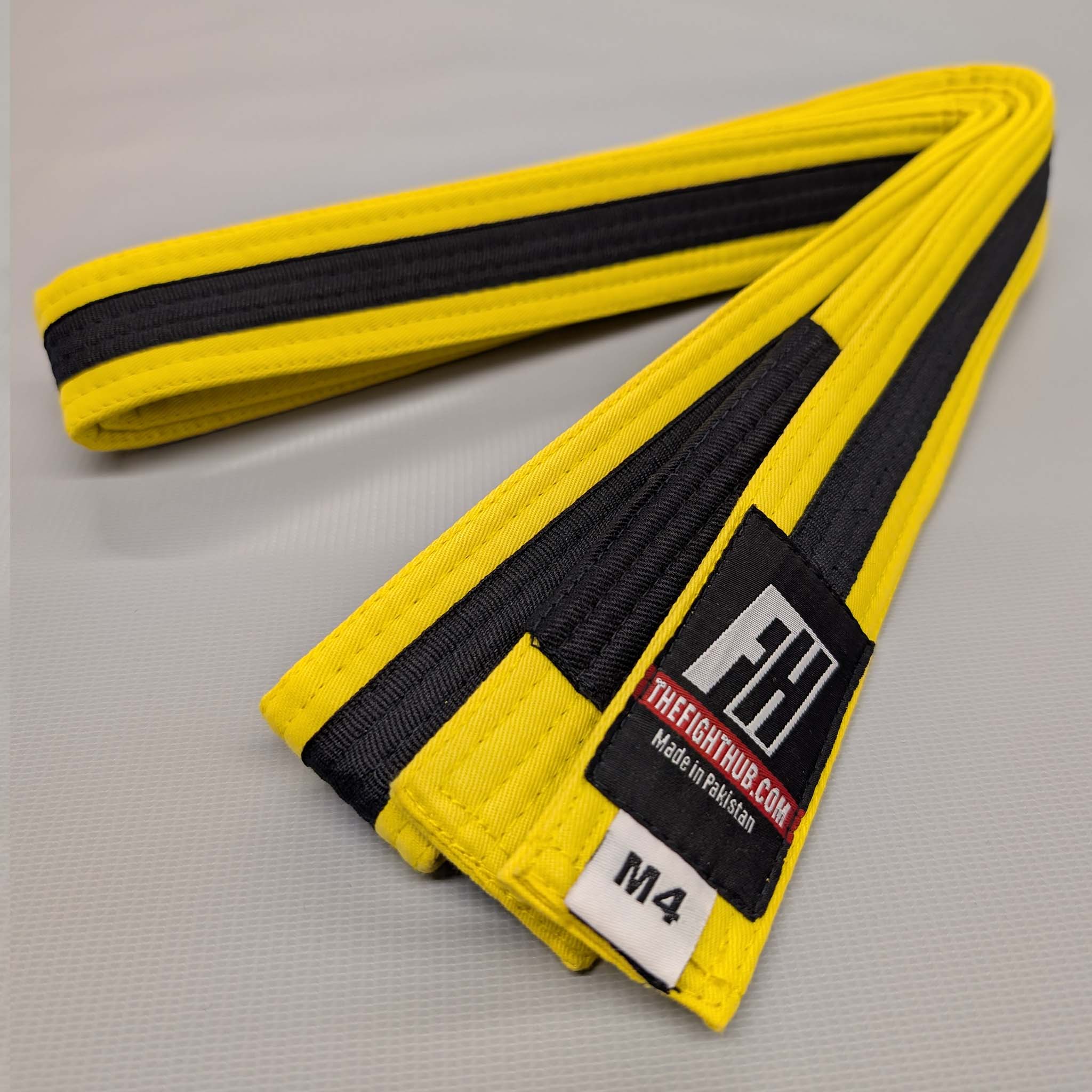 Kids' BJJ Belts (Yellow/Black)