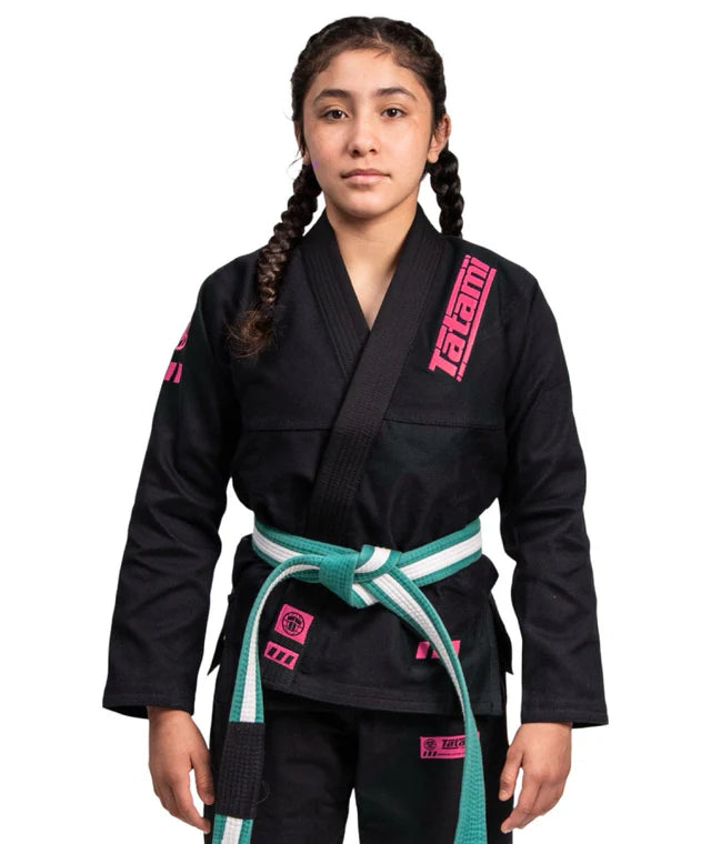 Kids' Pro Series Gi (Black & Wild Rose)
