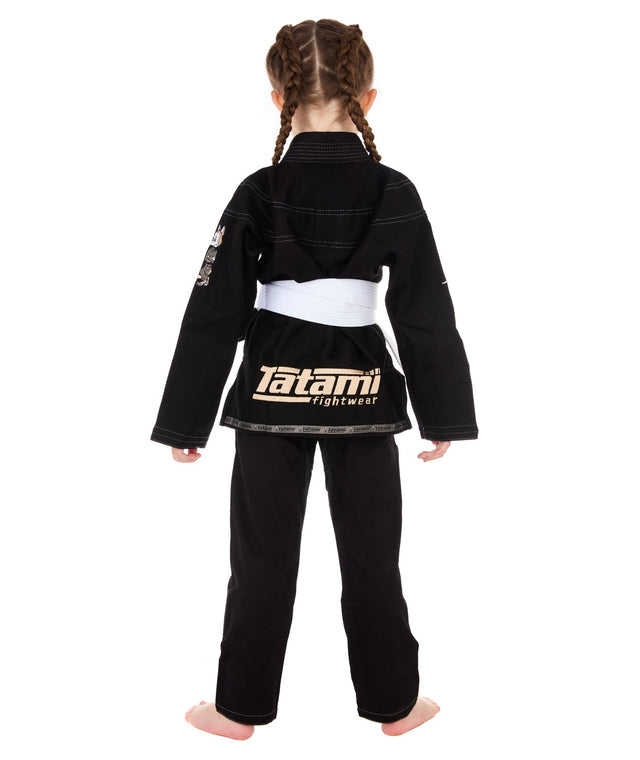 Fuji Meerkatsu Kids Animal BJJ Gi (Black) - The Fight Hub