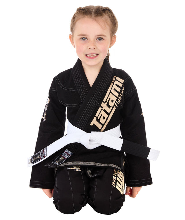 Fuji Meerkatsu Kids Animal BJJ Gi (Black) - The Fight Hub