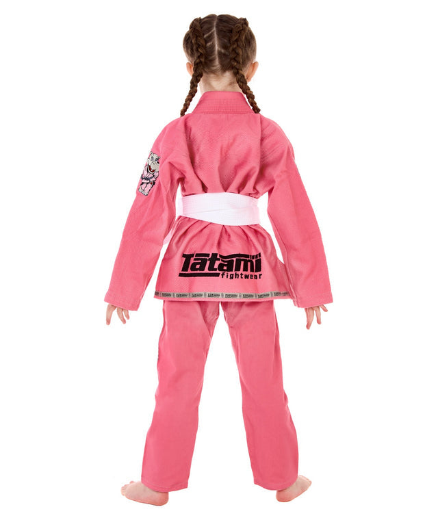 Tatami Meerkatsu Kids Animal BJJ Gi (Pink)