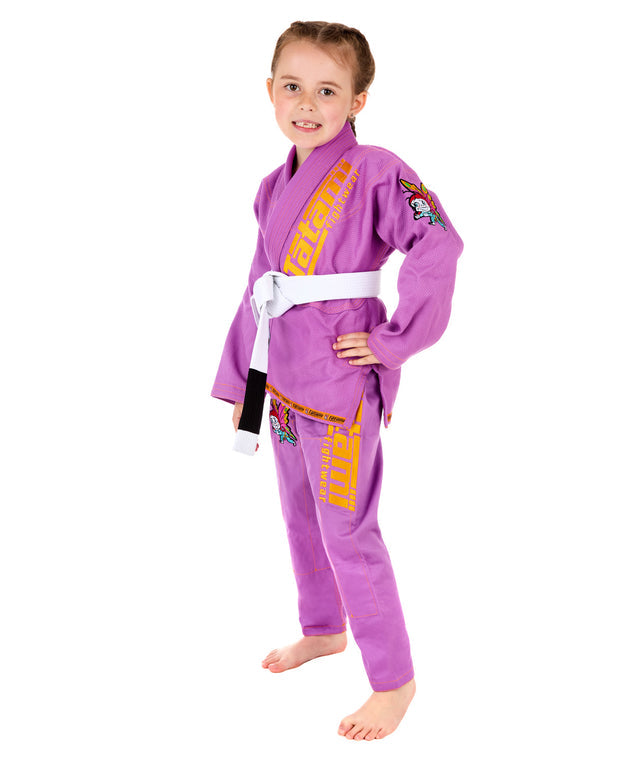Fuji Meerkatsu Kids Animal BJJ Gi (Purple) - The Fight Hub