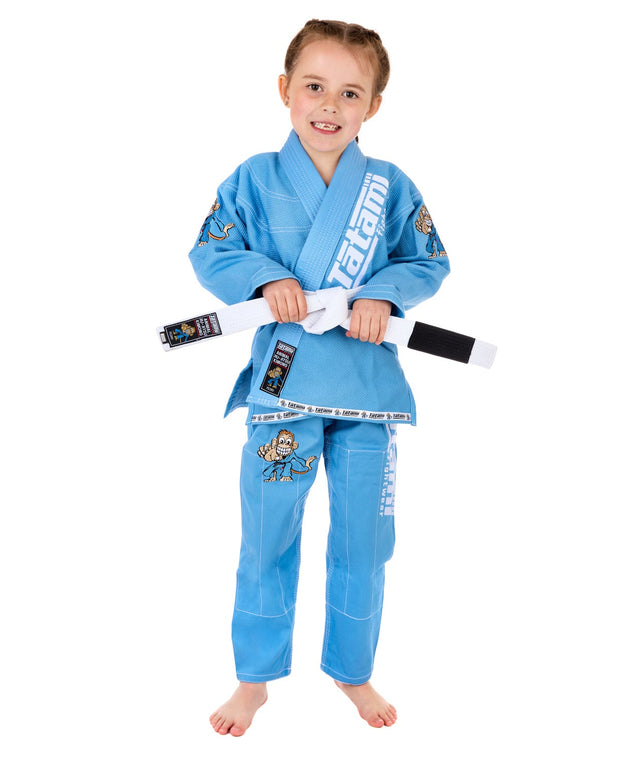 Tatami Meerkatsu Kids Animal BJJ Gi (Sky Blue)