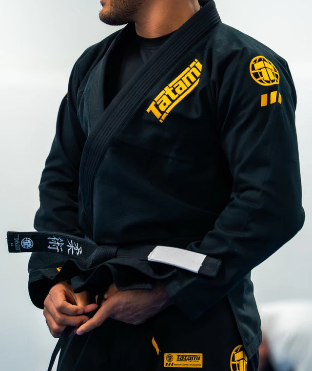 Tatami Pro Series Gi - Adult (Black & Champion Gold)