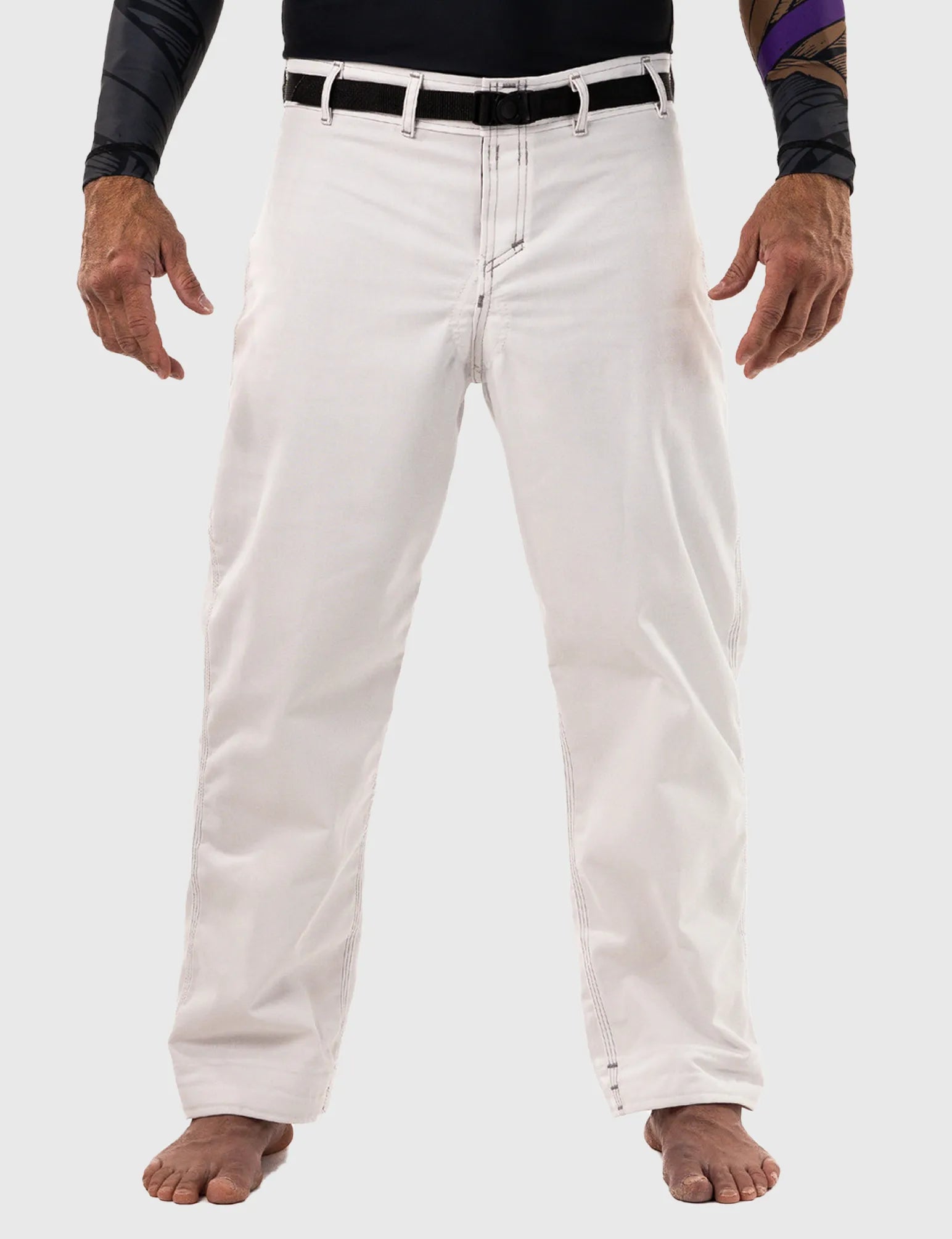 Origin Pro BJJ Gi Pants - White - The Fight Hub