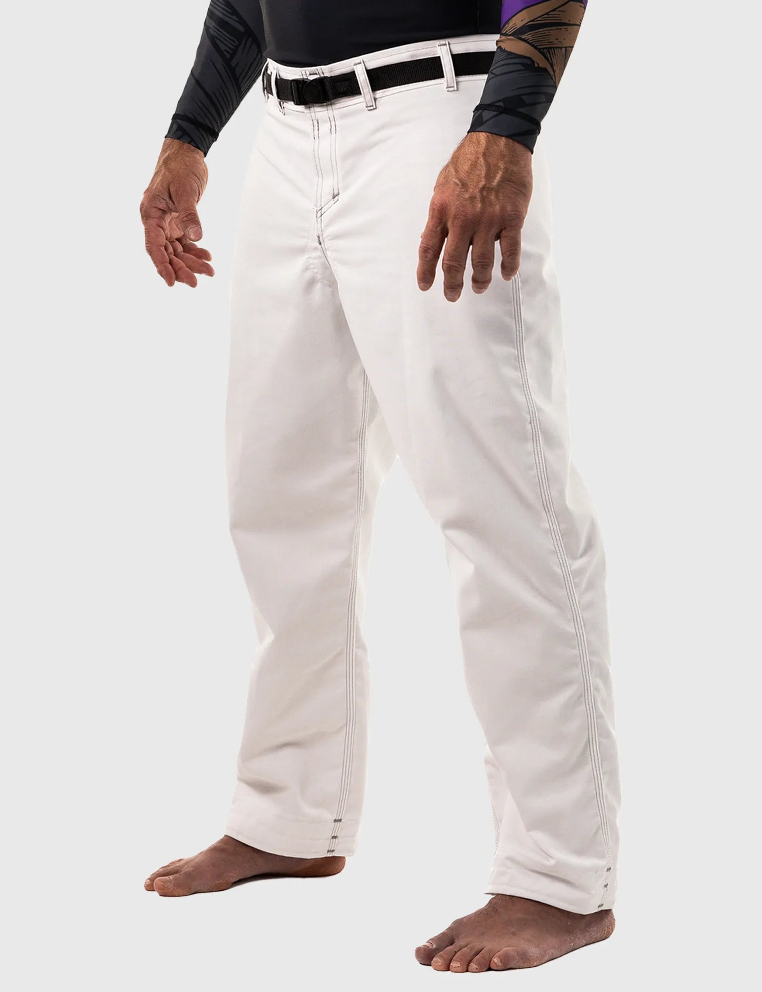 Origin Pro BJJ Gi Pants - White - The Fight Hub