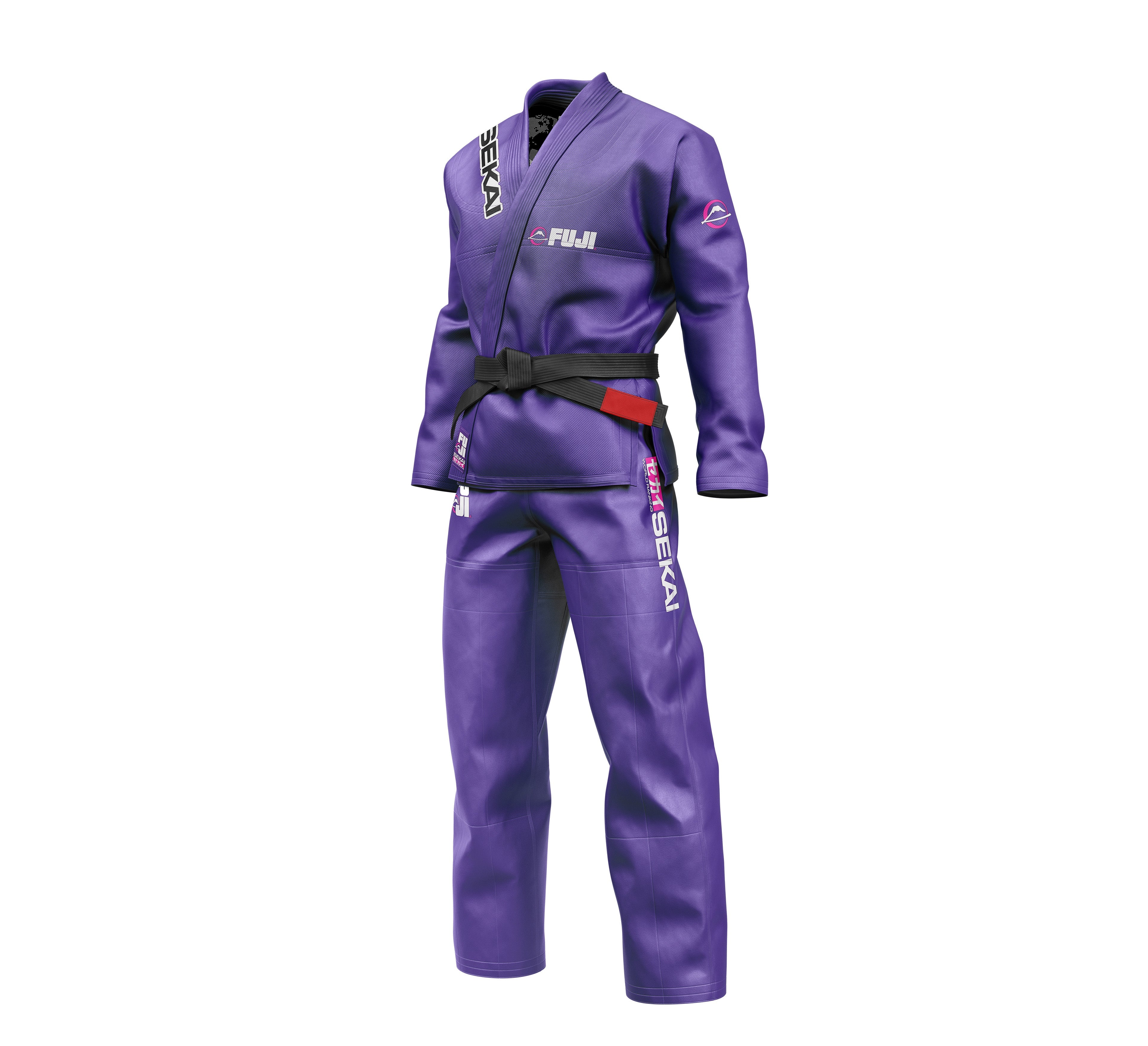 Sekai 2.0 Womens BJJ Gi Pink/Purple