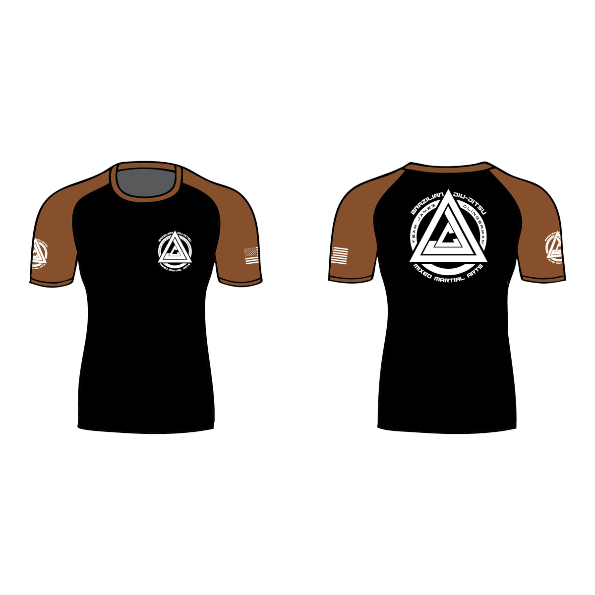 PRE-ORDER — Team James Clingerman Ranked Rashguard