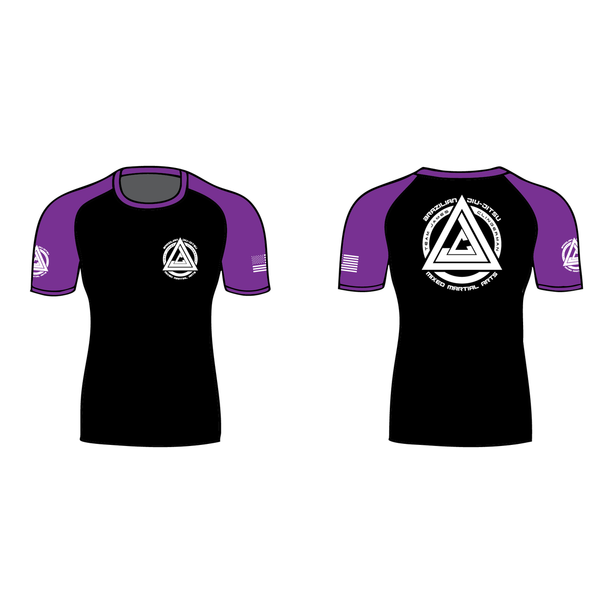 PRE-ORDER — Team James Clingerman Ranked Rashguard